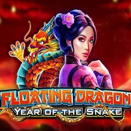 Floating Dragon Year of the Snake logo – Slots by Pragmatic Play at Golden Panda Casino