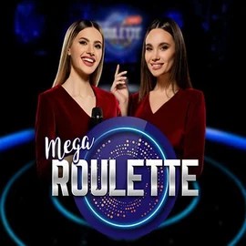 Mega Roulette logo by Pragmatic Play Golden Panda Casino