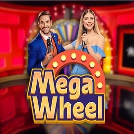 Mega Wheel logo – Live Casino by Pragmatic Play at Golden Panda Casino