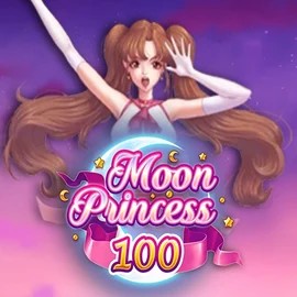 Moon Princess 100 online game logo by Play'n GO on goldenpandaa.nl